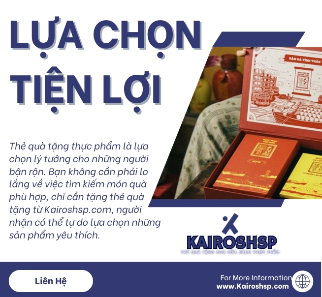 Lịch Sử Mua Hàng THẺ QUÀ TẶNG CHO CỬA HÀNG THỰC PHẨM KAIROSHSP